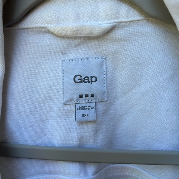 GAP Women’s White Denim Jacket XXL - Picture 13 of 15